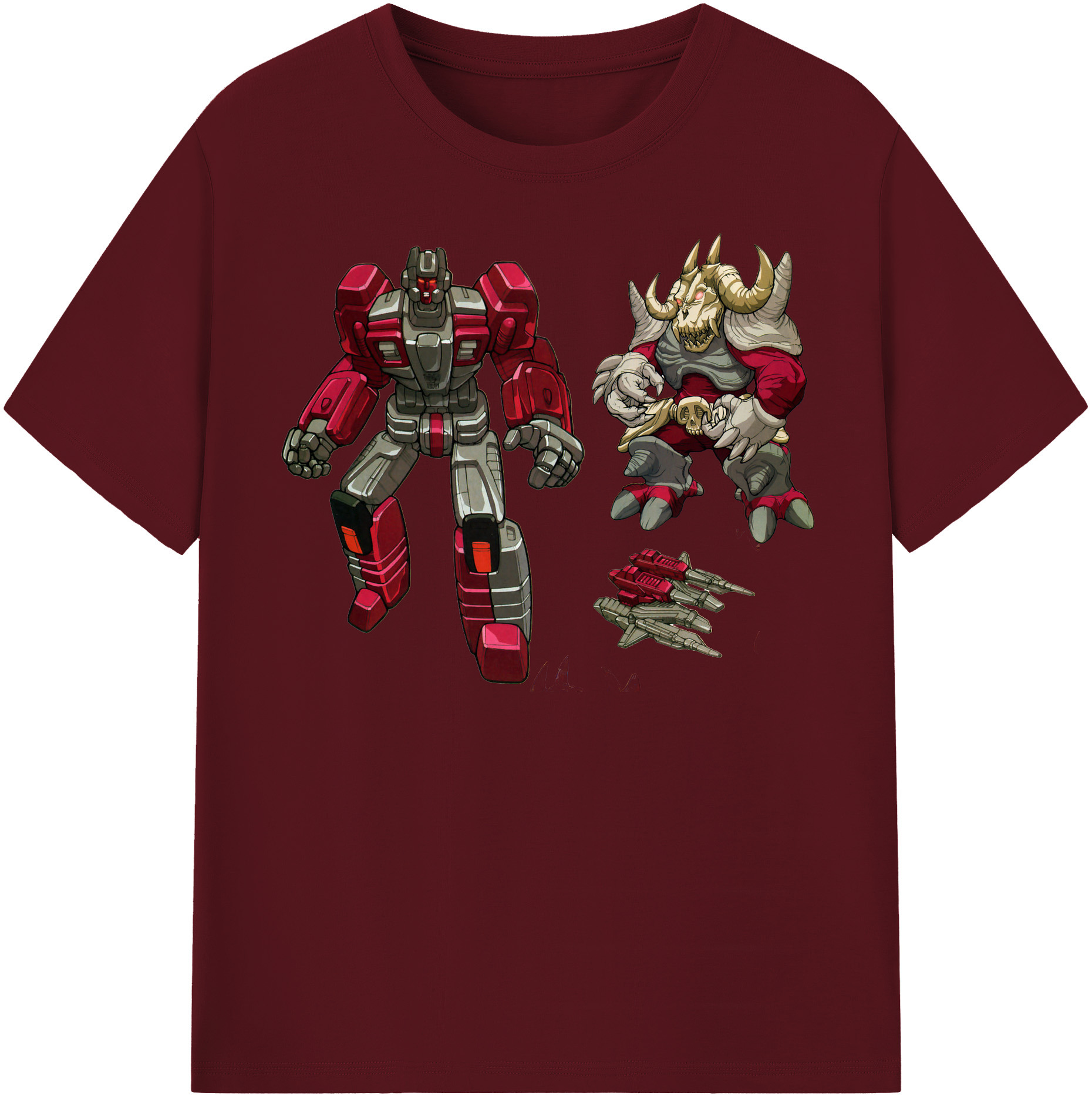 （画像用）  綿100％半袖Tシャツ（フロントプリント）